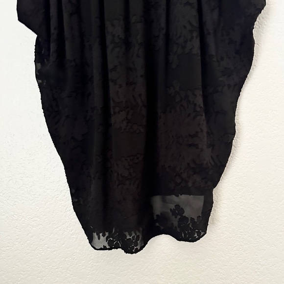 REBECCA TAYLOR Sleeveless Embroidered Silk Blend Blouse 8 - Picture 3 of 8